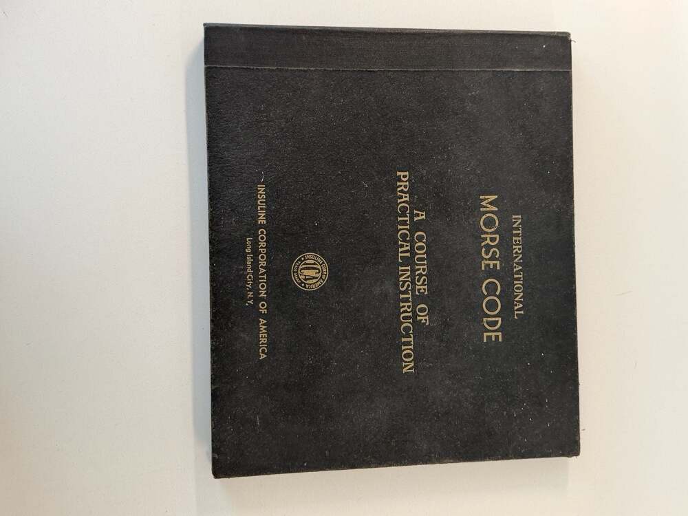 International Morse Code A Course of Practical Instruction 78 RPM Record Set